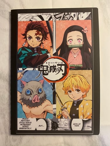 Demon slayer note book