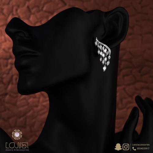 حلق زركون فخم