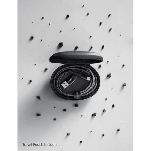 كيبل أيفون أنكر قماش بور لاين تو بطول 90سم