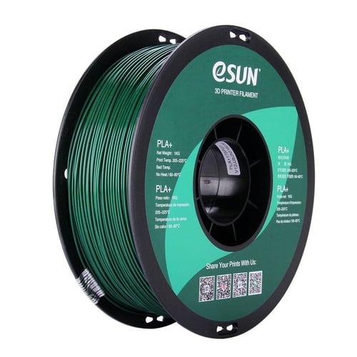 eSUN PLA+ (Pine Green) 3D Filament 1.75Ø, 1kg