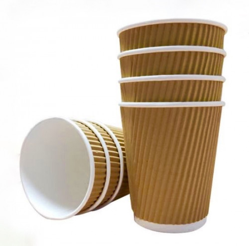 كاسات شاهي وقهوة ورقية قوية (20 كاسة) 8oz