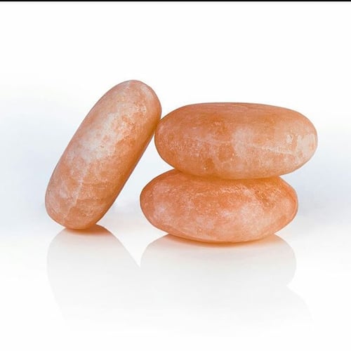 صابون خام دائري من ملح الهيمالايا (خام)