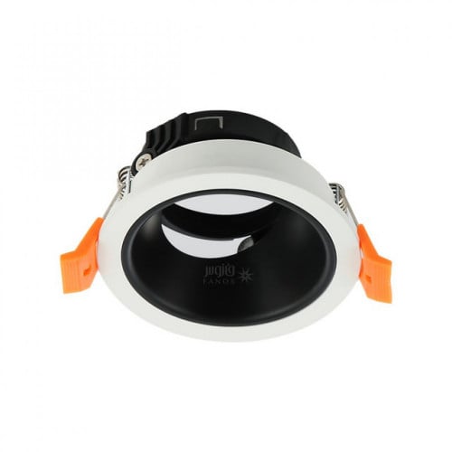 قاعدة سبوت المنيوم متحرك ضد التوهج عاكس اسود