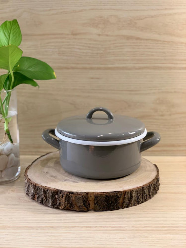 قدر معدني 18 سم