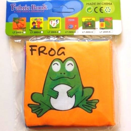 كتاب قماشي الحيوانات