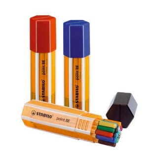 ستبيلو،طقم أقلام سائل علبة،20 لون