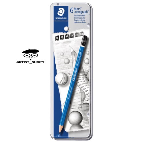 6 اقلام رصاص من ستدلر