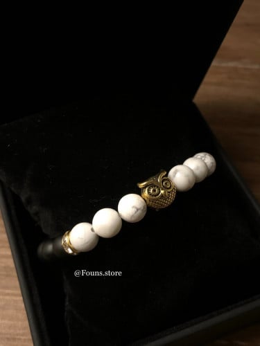 سوارة البومة ذهبي