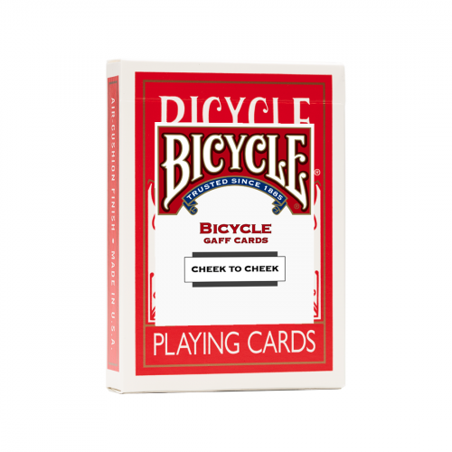 ورق لعب خفة يد وخدع سحرية بايسكل شيك تو شيك - احمر