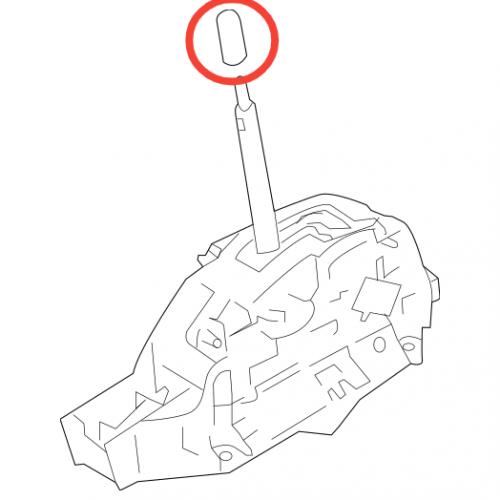 بلاستيك قبضة عصا القير باترول بطل الدروب