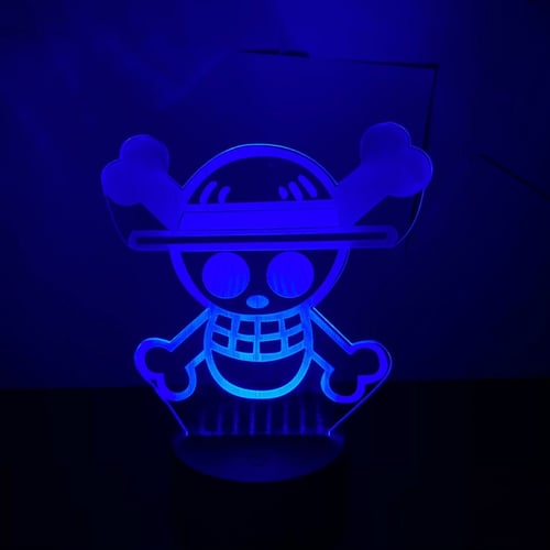 إنارة ليلية ون بيس (بدون ريموت)