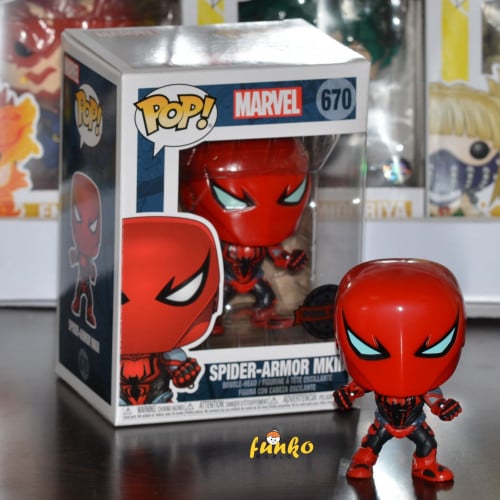 POP Marvel: Marvel- Spider Armor MK (Exc)