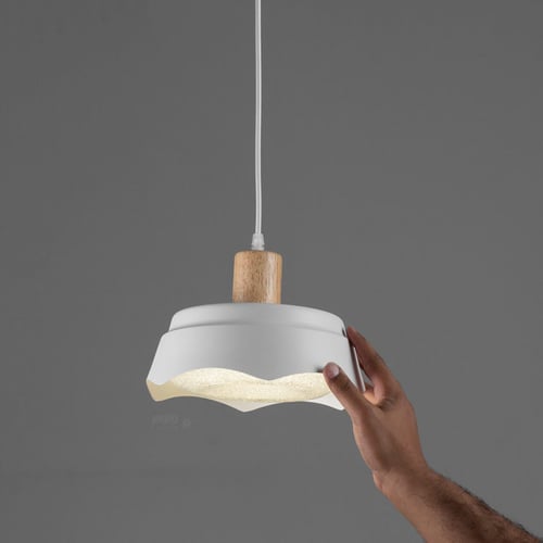 انارة معلقة ليد بيضاء دائرية