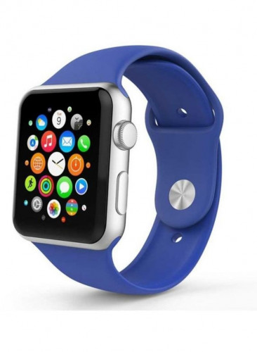 ساعة ذكية شبيهة ابل بنسبة 90% تعمل باللمس لون اسود