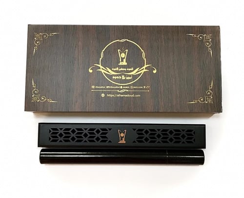 مبخرة ذكيه مقاس كبير مع بوكس هديه + عود مروكي طبيع...