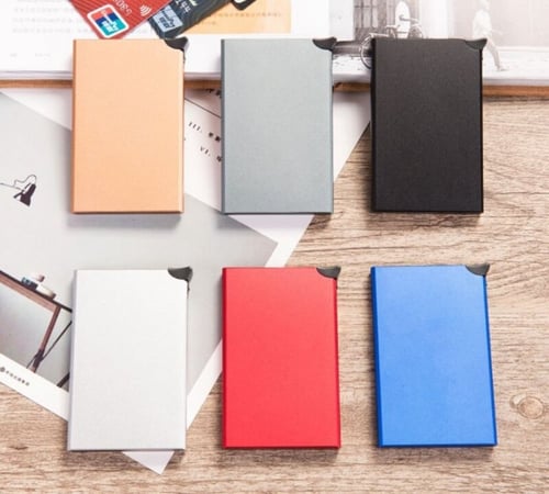 ( 6 قطع ) محافظ بطاقات مزودة بتقنية RFID ضد السرقة...