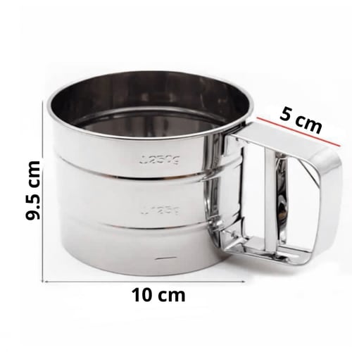 كوب نخل دقيق / منخال دقيق ( قطعه واحده )