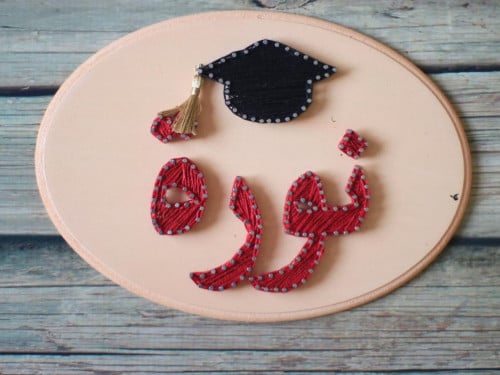 الخريجة نورة (24سم*17سم)