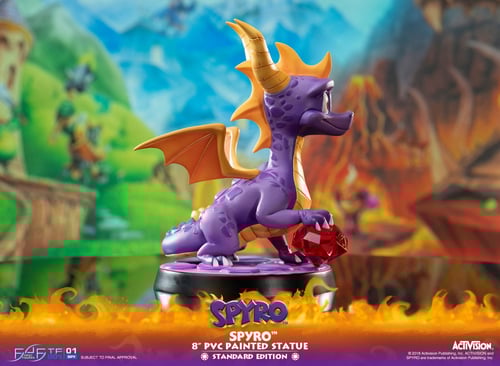 FIRST 4 FIGURES Spyro The Dragon Statue Figure