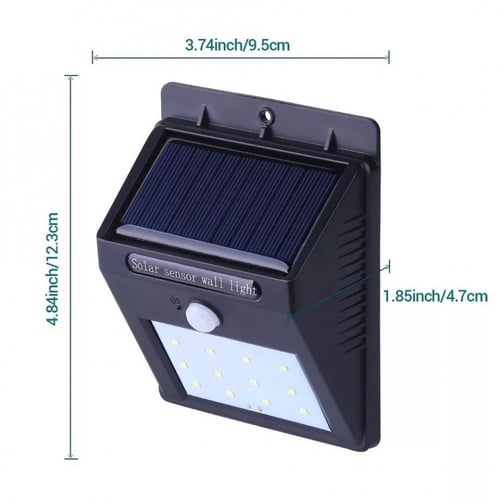 اضاءة ليد بالطاقة الشمسية