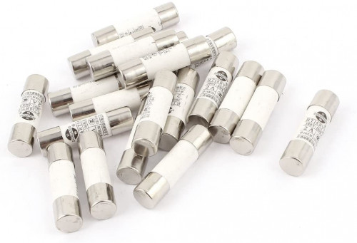 فيوز سيراميك كبير 380 فولت 12 امبير 10*38