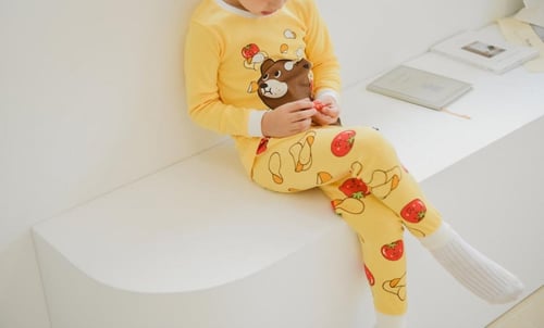 بيجامة اطفال دبدوب