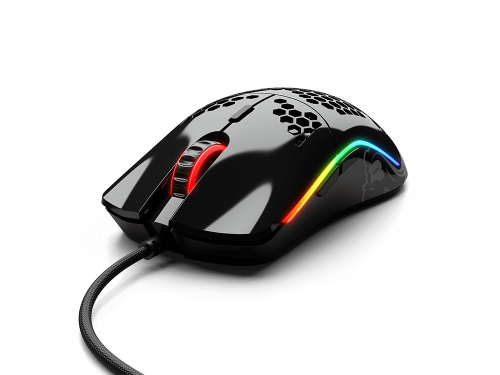 قولوريوس ماوس العاب موديل او - اسود لامع