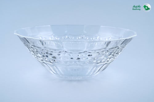 وعاء فاكهه كرستال اللور 26 سم 1 حبه