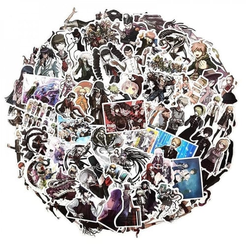 ملصقات دانغانرومبا 50 ملصق