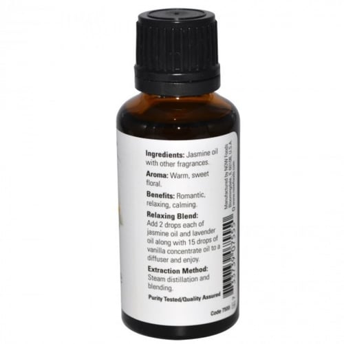 زيت أساسي الياسمين من شركة ناو فود الأمريكية 30 مل...