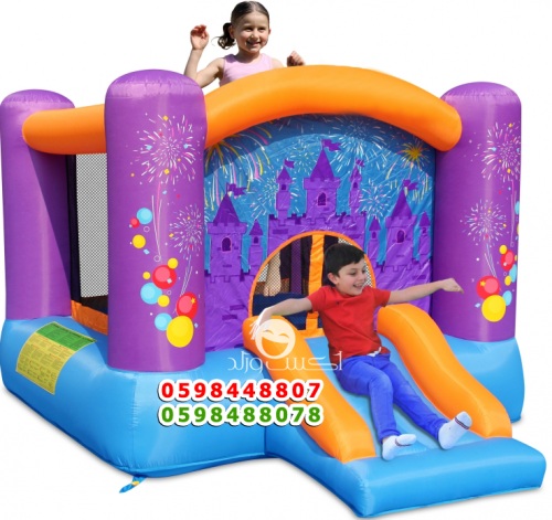 نطيطة و زحليقة ألعاب نارية 3×2.2×1.7 متر تكفي 4 اط...