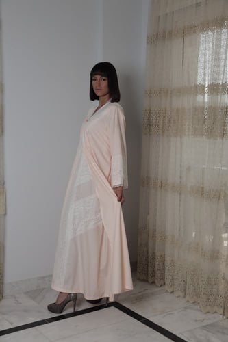 طقم قميص وروب وكوفلة عدة الوان