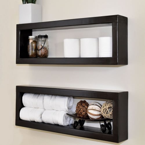 رفوف جدارية للتخزين