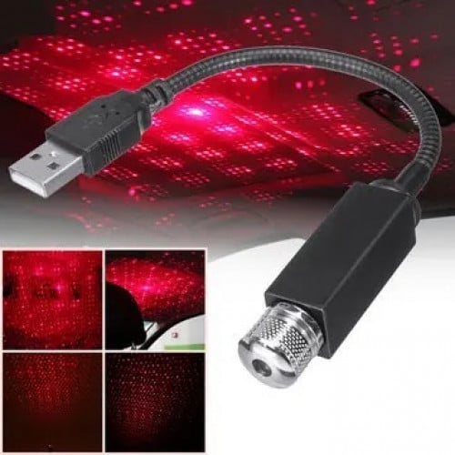 ليزر USB داخلي للسيارة او المنزل مع امكانية تعديل...