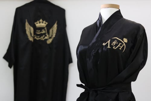 روب عروس اسود