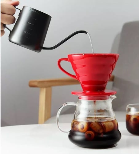 قمع V60 سيراميك احمر 02