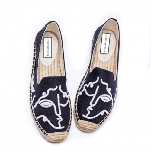 Arte Signature Espadrilles closed style - Navi