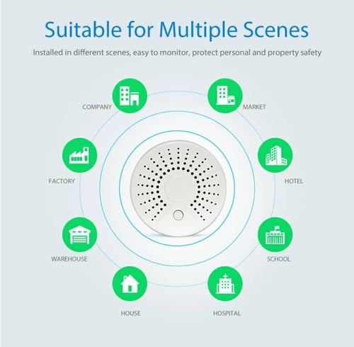 مستشعر دخان ذكي