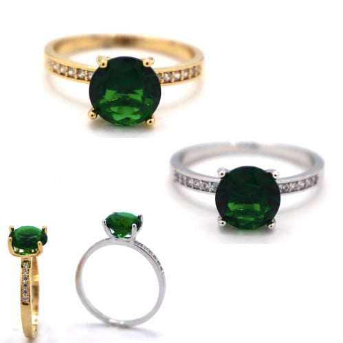 خاتم اصبع مرصع بالكريستال