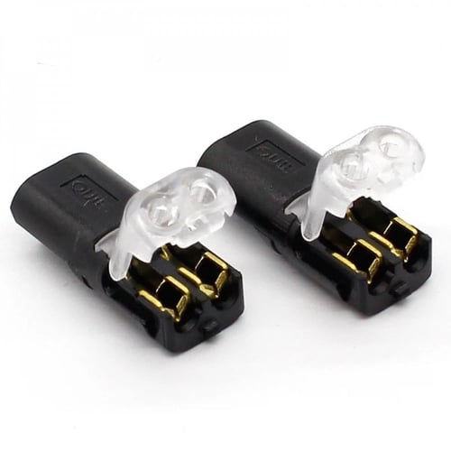 10 قطع موصل سلك زنبركي بدون لحام بدون براغي مشبك ك...