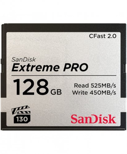 SanDisk 128GB Extreme PRO CFast 2.0 Memory Card