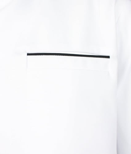 جاكيت ابيض مع زيج اسود (2)