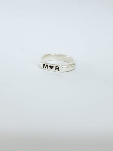 خاتم تاريخ الميلاد او ذكرا الزواج موديل جديد رجالي...