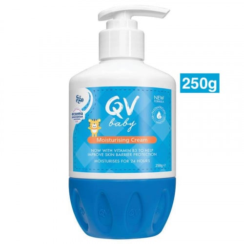 Qv,كيوفي كريم ترطيب للمواليد والأطفال حجم صغير 250...