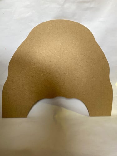 خشب mdf جاهز للاعمال الفنيه 12 ملي