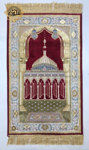 سجادة بلجيكية بنعومة الحرير - قبه