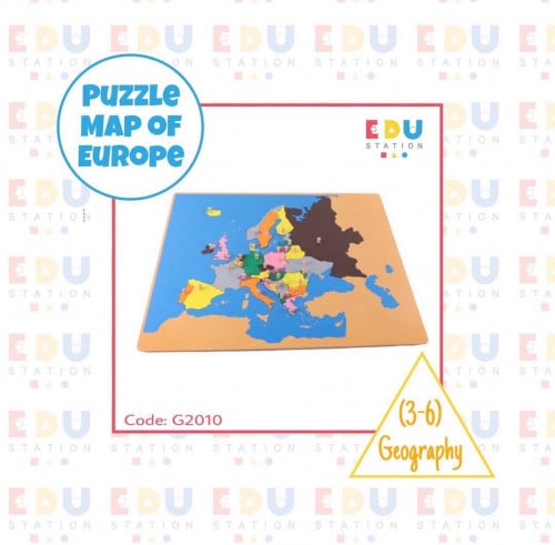 Puzzle Map of Europe - أحجية خريطة قارة أوروبا