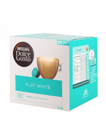 كبسولات دولتشي | فلات وايت