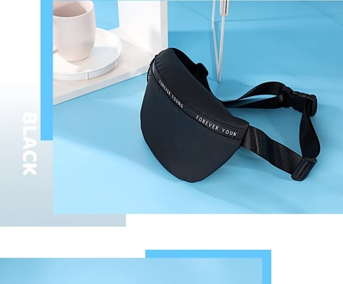 حقيبة خصر - اسود