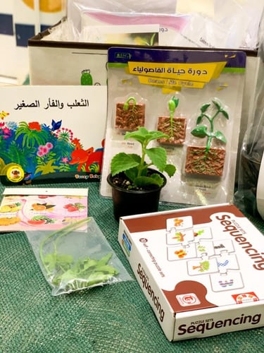 صندوق العلوم للصف الاول الابتدائي ~الوحدة الاولى ~